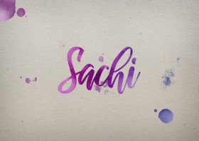 Sachi Watercolor Name DP