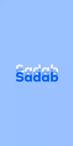 Name DP: Sadab