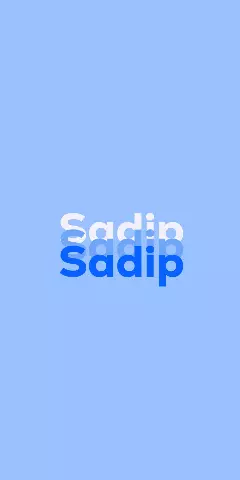Name DP: Sadip