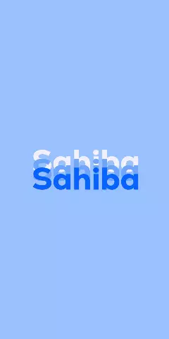 Name DP: Sahiba