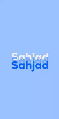 Name DP: Sahjad