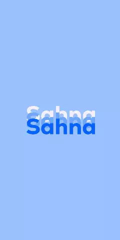 Name DP: Sahna