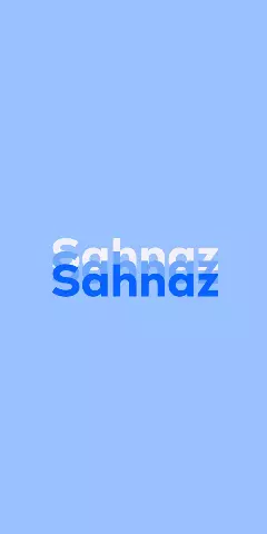 Name DP: Sahnaz