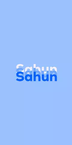 Name DP: Sahun