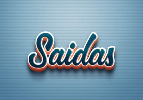 Cursive Name DP: Saidas