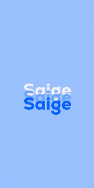 Name DP: Saige