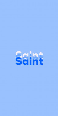 Name DP: Saint