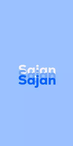 Name DP: Sajan