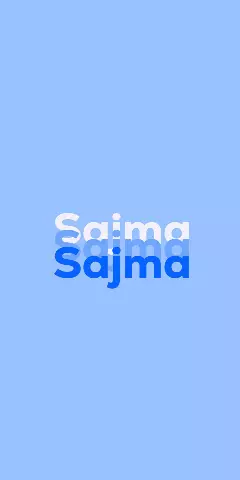 Name DP: Sajma
