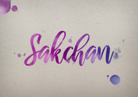 Sakchan Watercolor Name DP