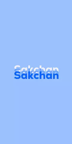 Name DP: Sakchan