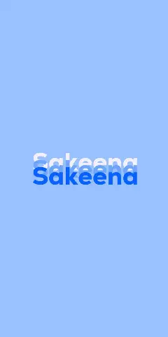 Name DP: Sakeena