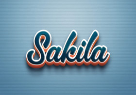 Cursive Name DP: Sakila