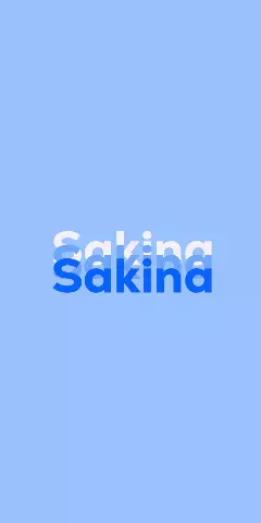Name DP: Sakina