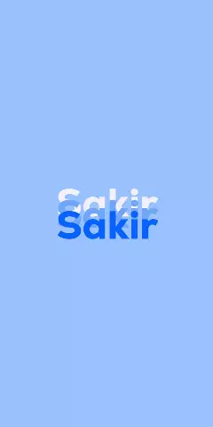 Name DP: Sakir