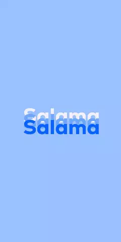 Name DP: Salama