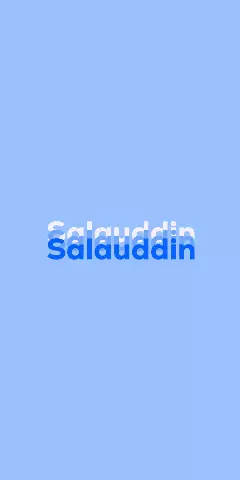 Name DP: Salauddin