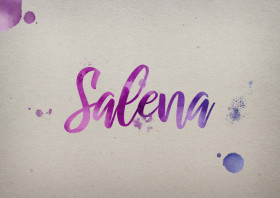 Salena Watercolor Name DP