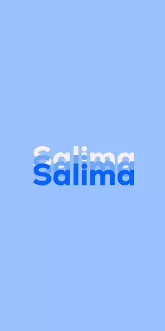 Name DP: Salima
