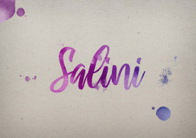 Salini Watercolor Name DP