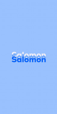Name DP: Salomon