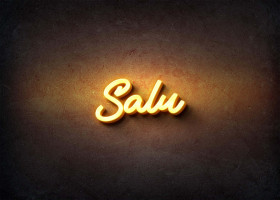Glow Name Profile Picture for Salu