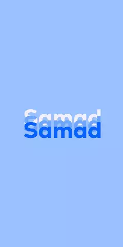 Name DP: Samad