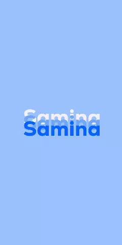 Name DP: Samina