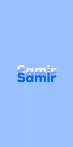 Name DP: Samir