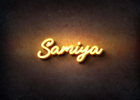 Glow Name Profile Picture for Samiya