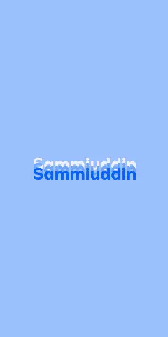 Name DP: Sammiuddin