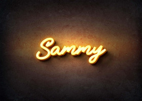 Glow Name Profile Picture for Sammy