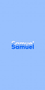 Name DP: Samuel