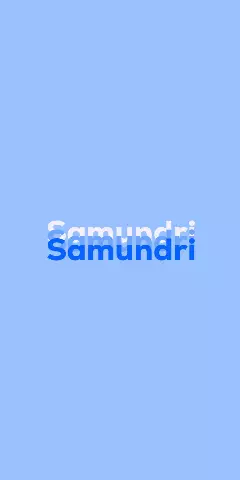 Name DP: Samundri