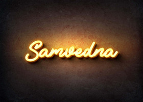Glow Name Profile Picture for Samvedna