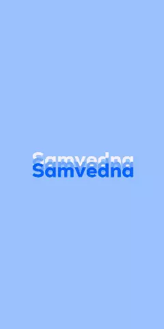Name DP: Samvedna