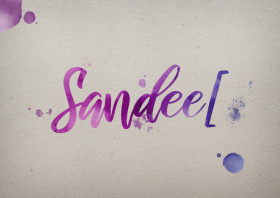 Sandee[ Watercolor Name DP