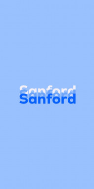 Name DP: Sanford