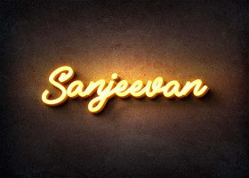 Glow Name Profile Picture for Sanjeevan
