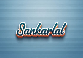 Cursive Name DP: Sankarlal