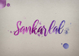 Sankarlal Watercolor Name DP