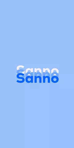 Name DP: Sanno