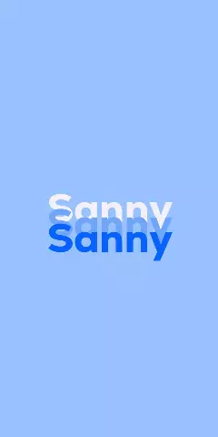 Name DP: Sanny