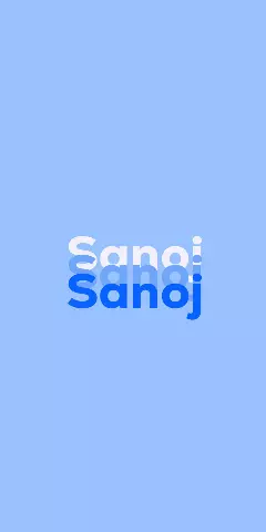 Name DP: Sanoj