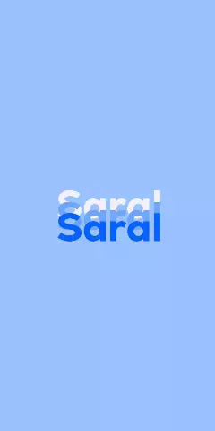 Name DP: Saral