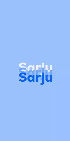 Name DP: Sarju