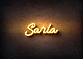 Glow Name Profile Picture for Sarla