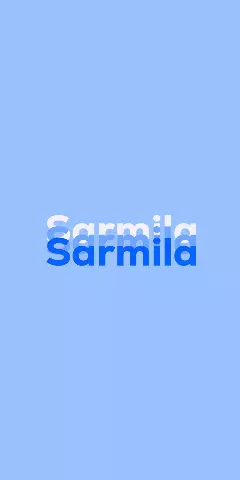 Name DP: Sarmila