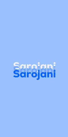 Name DP: Sarojani