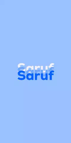 Name DP: Saruf